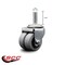 Service Caster Low Profile Thermoplastic 2'' Dual Wheel 1/2'' Threaded Stem Caster SCC-DWTS04S21316-TPRS-121315 - alternate 2